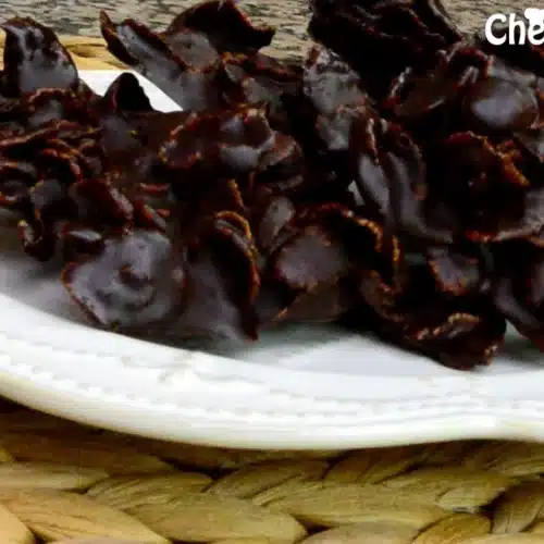 Rose des sables au chocolat sans végétaline