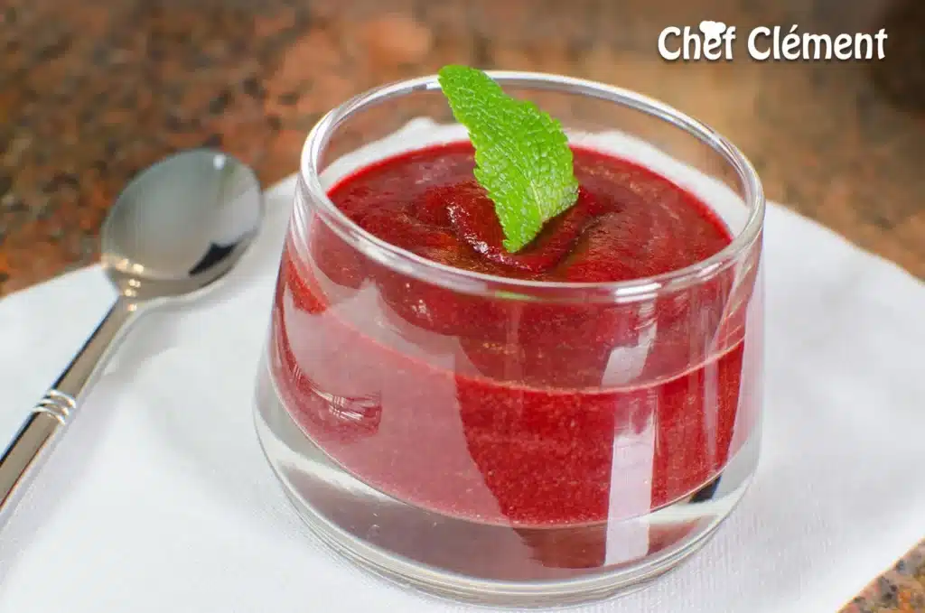 Gaspacho Betterave, Menthe et cumin 7 Gaspacho betterave, menthe et cumin au blender