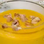 Velouté de courge Butternut à la châtaigne
