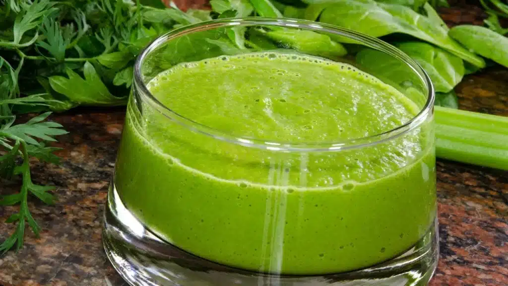 Smoothie Vert de légumes spécial Détox 2 Smoothie Vert