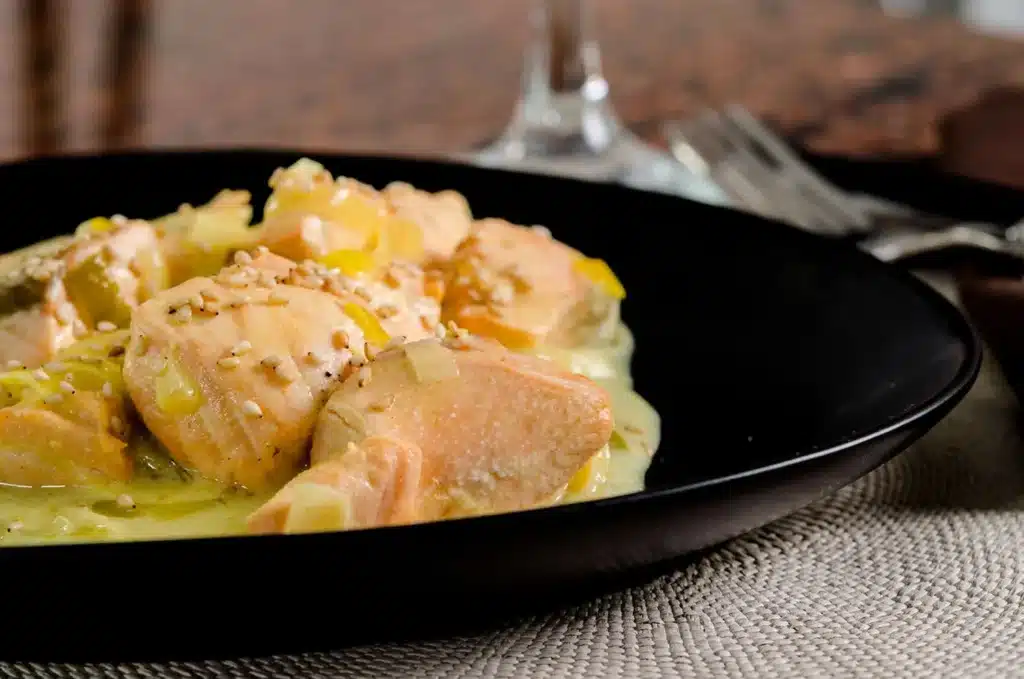 Blanquette de Saumon au Cooking Chef 3 Blanquette de saumon au Cooking Chef