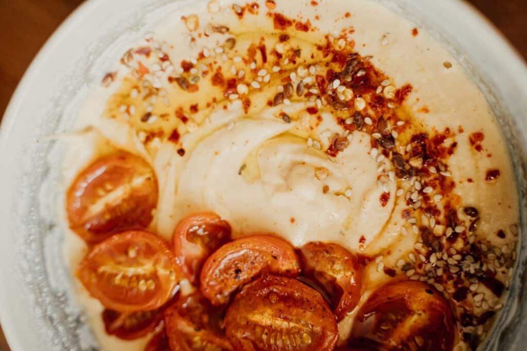 houmous au zaatar