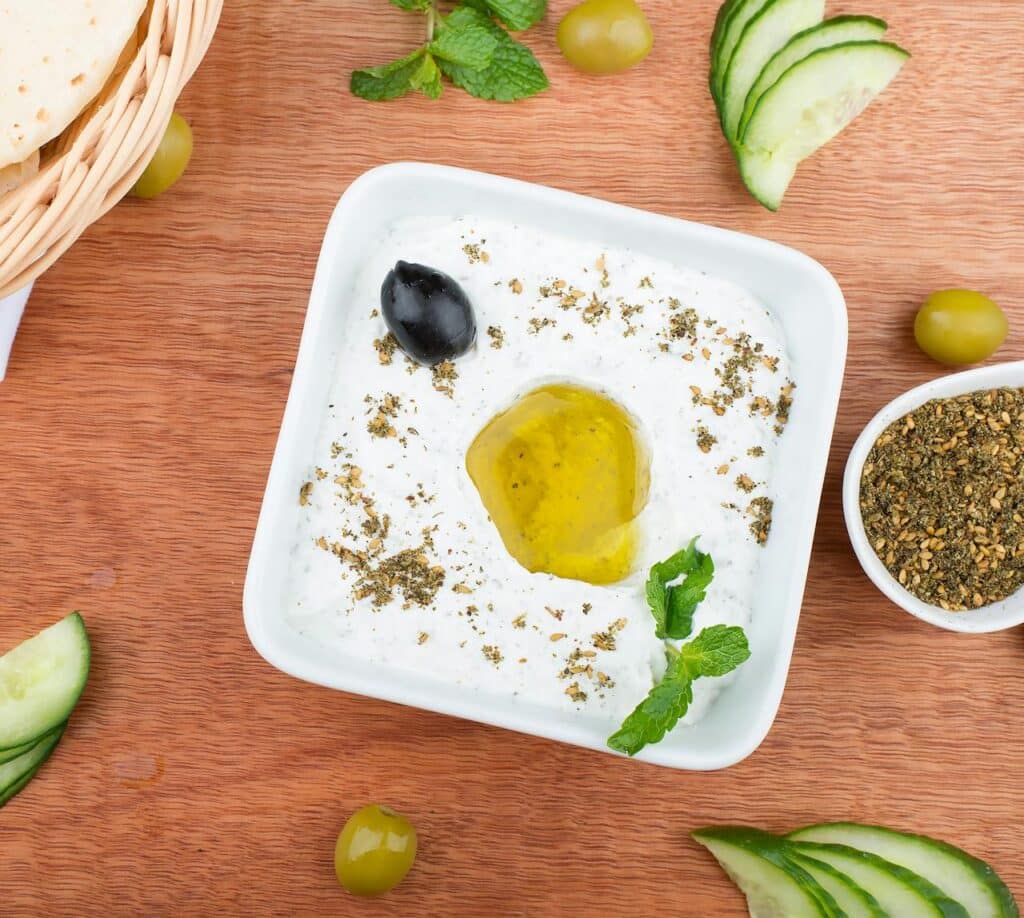 sauce au zaatar