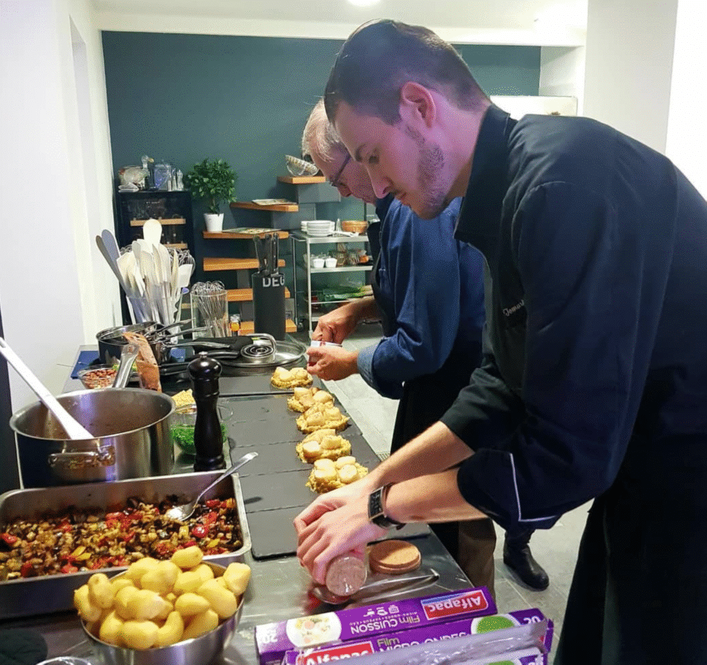 Cours de cuisine menu complet