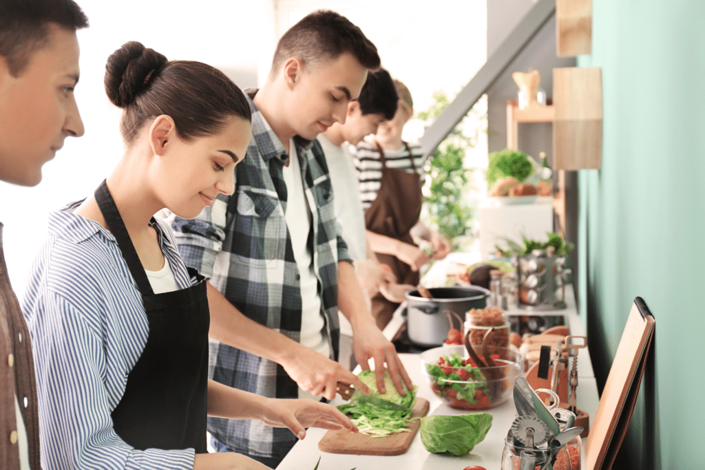 organisation d'un team building culinaire